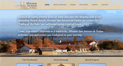 Desktop Screenshot of missionsanantonio.net